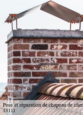 Pose et réparation de chapeau de cheminée  coudoux-13111 Les Compagnons du ramonage