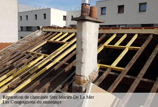 Réparation de cheminée stes-maries-de-la-mer-13460 Les Compagnons du ramonage