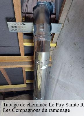 Tubage de cheminée  le-puy-sainte-reparade-13610 Les Compagnons du ramonage