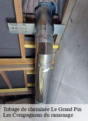 Tubage de cheminée  le-grand-pin-13500 Les Compagnons du ramonage