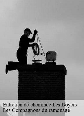 Entretien de cheminée  les-boyers-13720 Les Compagnons du ramonage