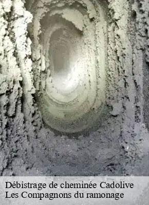 Débistrage de cheminée  cadolive-13950 Les Compagnons du ramonage