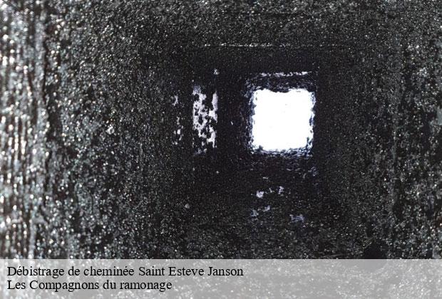 Débistrage de cheminée  saint-esteve-janson-13610 Les Compagnons du ramonage