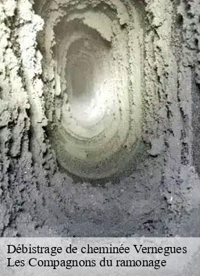 Débistrage de cheminée vernegues-13116 Les Compagnons du ramonage