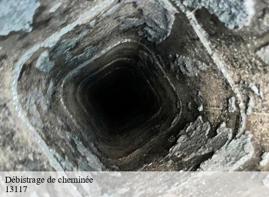 Débistrage de cheminée  lavera-13117 Les Compagnons du ramonage